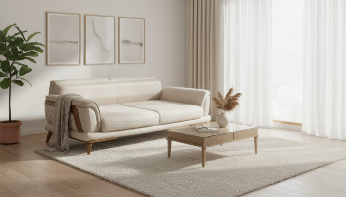 Couch Sofa Classic Style Couches Three-Seater Sofa Furniture 3-Seater