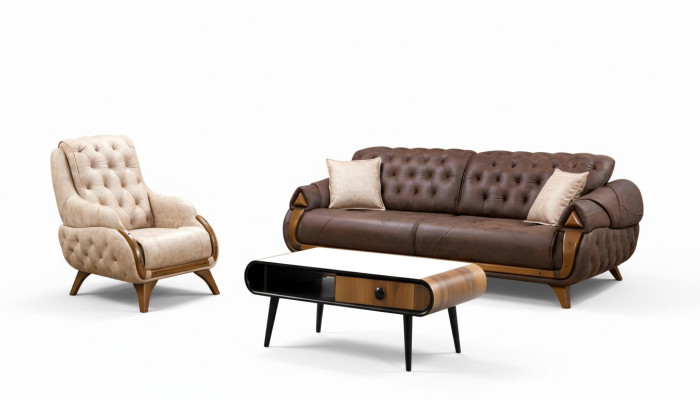 Sofa Classic Couches Luxury Furniture Sofas Couch Three-Seater 3-Seater