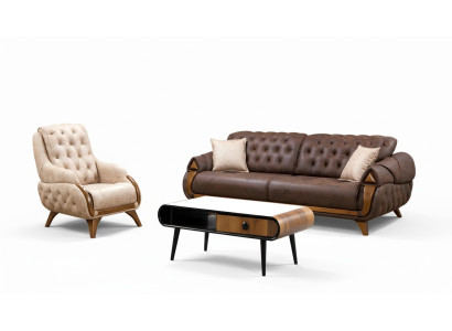 Sofa Classic Couches Luxury Furniture Sofas Couch Three-Seater 3-Seater