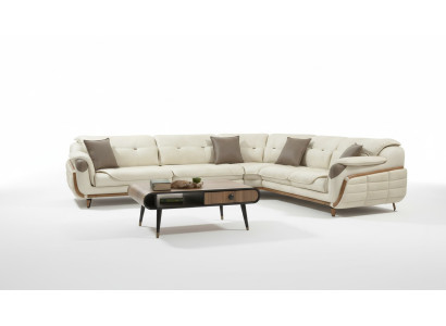 Sectional sofa L-shape fabric luxury sofa living landscape upholstered couch couches