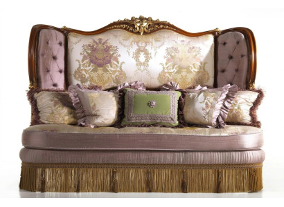 Timeless Elegance Stylish Purple Chesterfield Three-Seater Sofa for Your Home