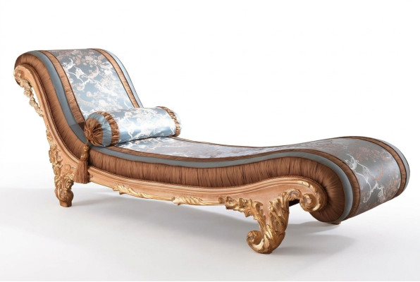 Liege Art Deco brown comfort luxury loungers relax chaise longue Italian furniture