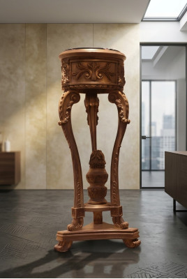 Design Column Antique Decorative Column Plant Column Stand Pedestal Baroque