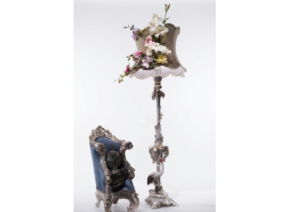 Floor lamp luxury solid wood lamp standing lights floor lamp luminaire lamps bird