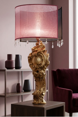 Classic desk lamp stand light baroque rococo lamps floor lamp