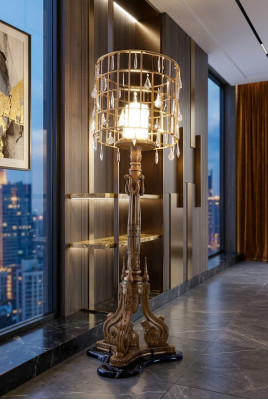 Luxury Floor Lamp Standing Lamp Italian Furniture New