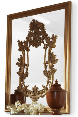 Luxury Mirror Baroque Rococo Wall Mirror Italian Furniture Little Mirror