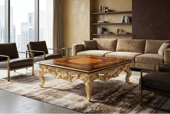 Table living room coffee tables side tables wood wooden side table Italy new