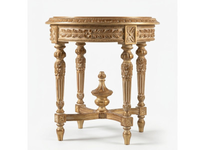 Coffee table table side table living room table wood royal side baroque furniture.