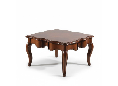 Baroque Rococo Side Table Coffee Table Solid Wood Furniture Tables Italy New
