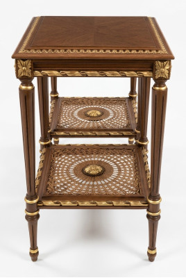 Coffee table side table Baroque Rococo table solid wood furniture tables Italy new