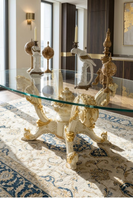 Dining table table tables luxury wood dining room design furniture furniture furnishing new