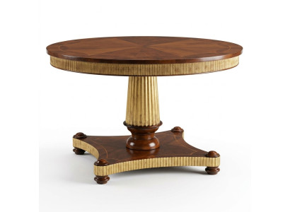 Round dining table, solid wood tables, dining room furniture, classic wooden dining tables.
