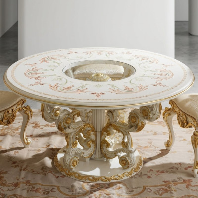 Dining table design furniture furnishings tables solid wood table new luxury Italian