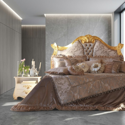 Luxurious Chesterfield-style headboard for your bed