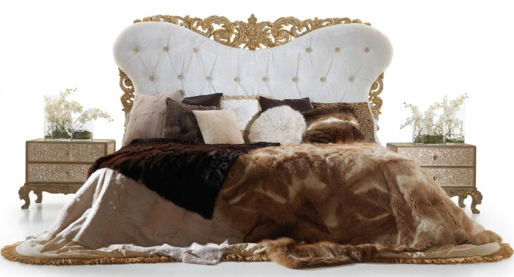 Chesterfield Bed Headboard Beds Upholstery Hotel Furniture Decor Italian