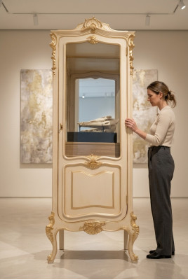 Furniture Solid Wood Display Cabinets Glass Cabinet Real Wood Sideboard Display Cabinet Living Room