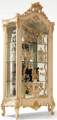 Solid wood furniture showcases glass cabinet real wood sideboard showcase living room