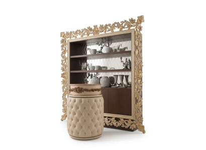 Display cabinet shelf living room bookshelf wood office cabinet cabinets Italy