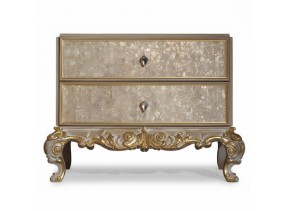 Nightstands, group beds, wooden furniture made from living room-worthy material, classic.