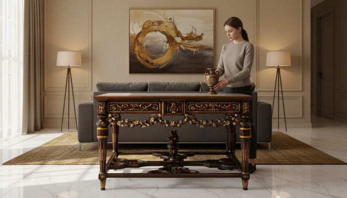 Design desk luxury table office furniture Italian style furniture tables
