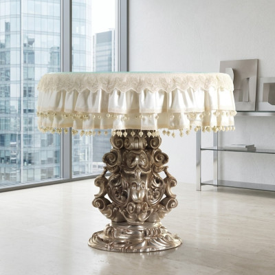Baroque Side Table Glass Table Italian Furniture Living Room Tables
