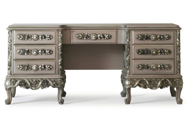 Console table console tables furniture consoles dresser sideboard wood color silver