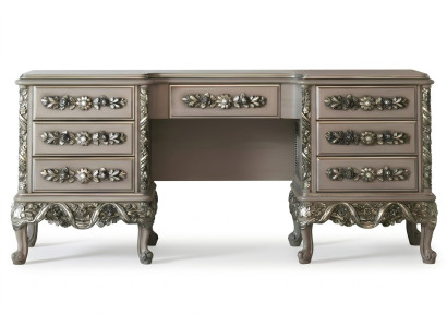 Console table console tables furniture consoles dresser sideboard wood color silver