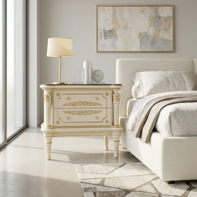 Nightstand Design Table Furniture Nightstands Wood Bedroom Side Table New