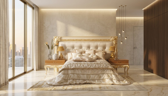 Chesterfield Bett Luxury Double Beds Italian Furniture Decor Boiserie