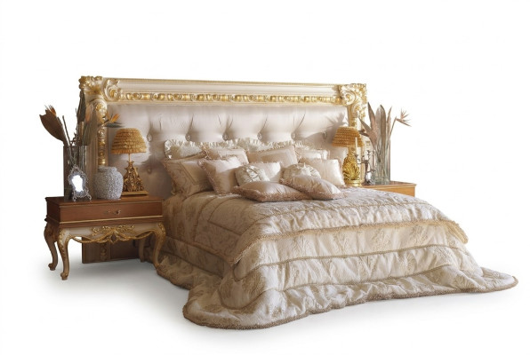 Chesterfield Bett Luxury Double Beds Italian Furniture Decor Boiserie