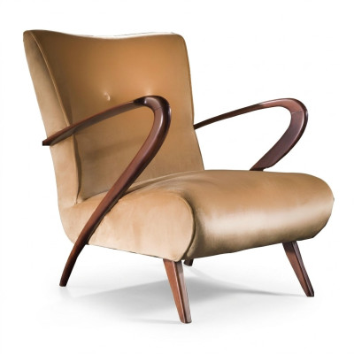 Living room chair study wood luxury furniture designer wood chairs relax new
