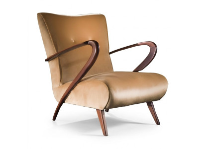 Living room chair study wood luxury furniture designer wood chairs relax new