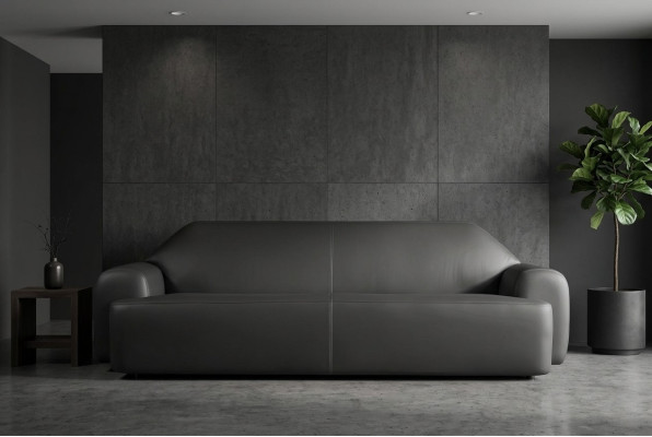 Padded three-seater sofa design sofas 3-seater sofas couches living room new