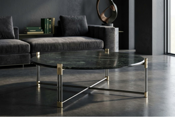 Round Table Marble Coffee Table Side Table Stone Italian Furniture New