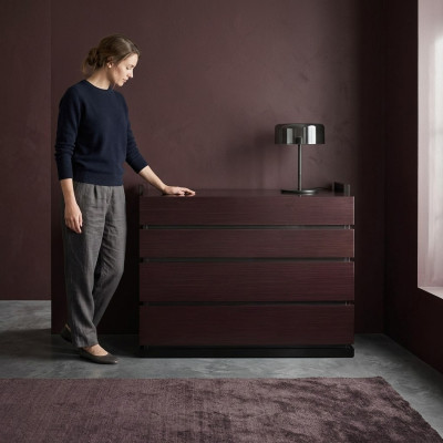 Dresser color brown furniture made of wood suitable for bedroom room