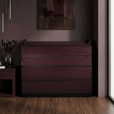 Dresser color brown furniture made of wood suitable for bedroom room
