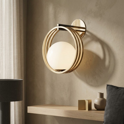 Wall light lamp lights lamps light Italian design stainless steel new