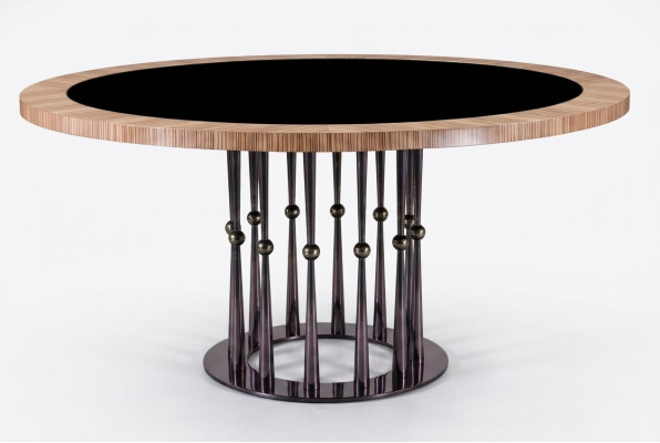 Dining table round tables baroque rococo furniture Italian round table classical