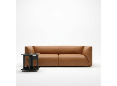 Chesterfield 4-seater upholstered sofas design luxury sofa textile couches new