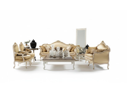 Design Sofas Sofa Suite Group Modern Luxury Elegant Seating Suite 3+2+1 Seater