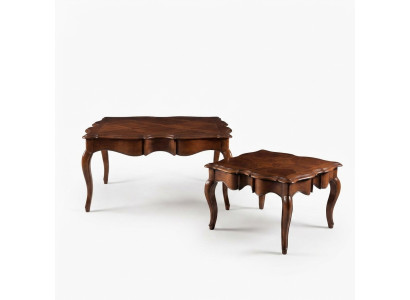Sofa table in living room furniture coffee tables double tables baroque rococo wood