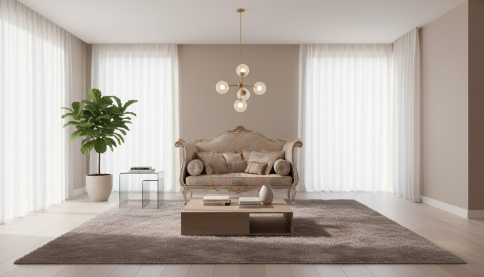 Designer sofa furniture sofas 4-seater four-seater upholstered couch fabric upholstered furniture