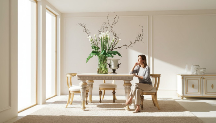 Table dining table wood dining tables dining room tables design wood luxury furniture Italy