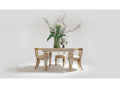 Furniture Set Group Table + 4 Chair Set 5-piece Dining Table Suite Dining Room
