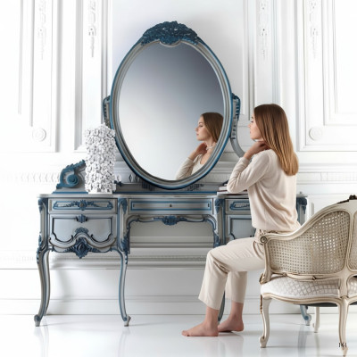 Console dresser wall table classical consoles console table with mirror luxury