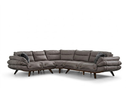 Sectional sofa L shape sofa couch upholstered sofas living landscape fabric sofa corner couch textile