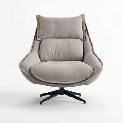 Swivel chair luxury wing chair loft furniture design chair single seater sofa couch