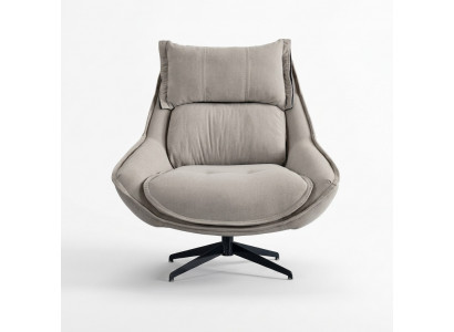 Swivel chair luxury wing chair loft furniture design chair single seater sofa couch