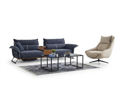 Luxury Suite Set Sofa Suite 4+1 Seater Sofa Sofas Armchair Fabric 2-piece Sets